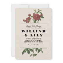 エレガントなカスタム結婚式招待状テンプレート