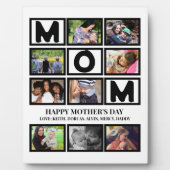 エレガントなカスタム  ハッピー マザーズ デイ 9 フォト コラージュ フォトプラーク (正面)
