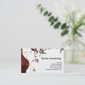 エレガントなカスタム 名刺 (スタンド正面)