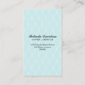 エレガントなカップケーキのベーカリーのカスタム 名刺 (裏面)