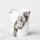 エレガントなカトリックのブライズシャワー 紙コップ (左)