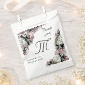 エレガントなカトリック ブライダルシャワー フェイバーバッグ (クリップ留めされた状態)