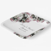 エレガントなカトリック ブライダルシャワー ペーパープレート (傾斜あり)