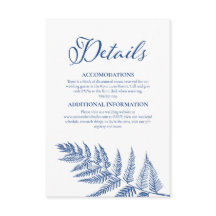 エレガントなカリグラフィー　ホワイト＆マセイユブルー　ウェディング