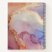 エレガントなカレッジ スパイラル ノートブック (裏面)