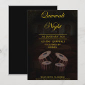 エレガントなカワリーナイトの招待状 プログラム (正面/裏面)