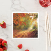 エレガントなカントリー秋テーマペーパーナプキン スタンダードカクテルナプキン (インサイチュ)