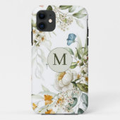 エレガントなカントリー フラワーリーフ両面 Case-Mate iPhoneケース (裏面)