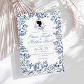 エレガントなガーデンフラワー ボホ ブリジャートン ウェディング , 招待状