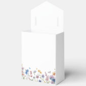 エレガントなガーデンブライダルシャワー ご来場ありがとうございました フェイバーボックス (見開き)