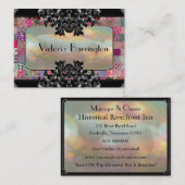 エレガントなキルト 名刺 (正面/裏面)