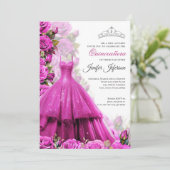 エレガントなキンセアニエラの招待状 招待状 (スタンド正面)