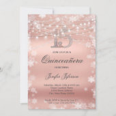 エレガントなキンセアニエラの招待状 招待状 (正面)