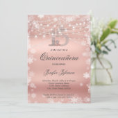 エレガントなキンセアニエラの招待状 招待状 (スタンド正面)