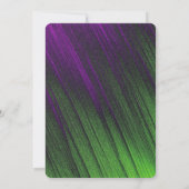 エレガントなキンセアニエラパーティー招待状 招待状 (裏面)