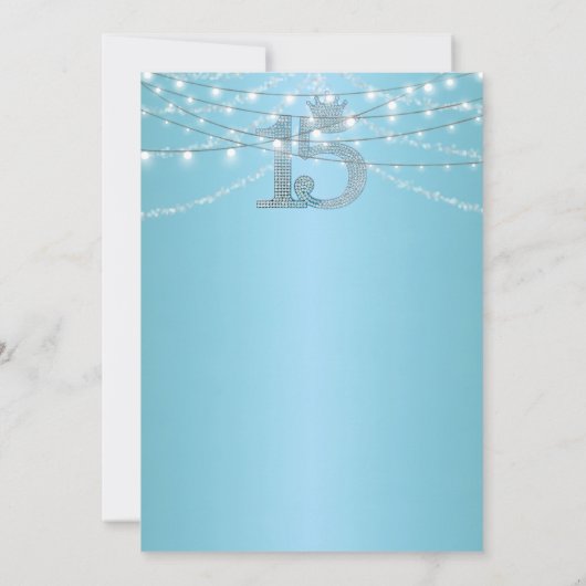 エレガントなキンチェアネラの招待状 招待状 (裏面)