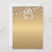 エレガントなキンチャネラ招待状 招待状 (裏面)