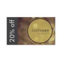 エレガントなギフトまたは割引カード