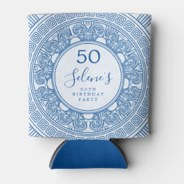 エレガントなギリシャの誕生日パーティー カスタムカラー 缶クーラー