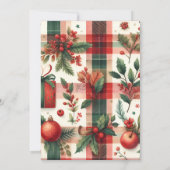 エレガントなクッキー交換パーティー 招待状 (裏面)