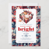 エレガントなクッキー交換パーティー 招待状 (正面)