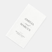 エレガントなクラシックスクリプトカリグラフィー結婚式 (コーナー)