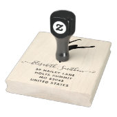 エレガントなクラシックバレエダンサー個人ステーショナリー ラバースタンプ (スタンプ)