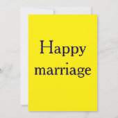 エレガントなクリスチャンウェディング招待状 | ゴールド フローラル 招待状 (裏面)