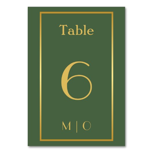 エレガントなクリスマスのテーブルナンバー テーブルナンバー (裏面)