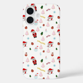 エレガントなクリスマスのiPhone / iPadケース iPhone 16ケース