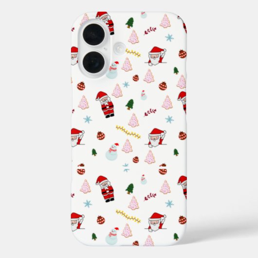 エレガントなクリスマスのiPhone / iPadケース Case-Mate iPhoneケース (裏面)