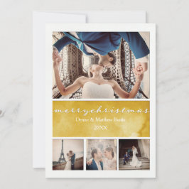 エレガントなクリスマスカード 招待状