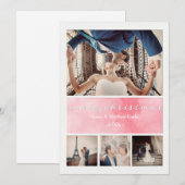 エレガントなクリスマスカード 招待状 (正面/裏面)