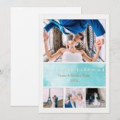 エレガントなクリスマスカード 招待状 (正面/裏面)