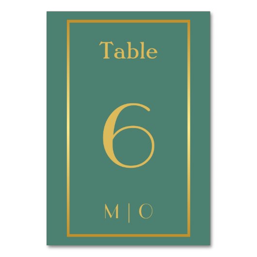 エレガントなクリスマステーブルナンバー テーブルナンバー (裏面)