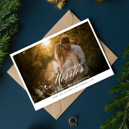 エレガントなクリスマスプレグナンシー写真 シーズンカード