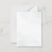 エレガントなクリスマスホリデーパーティーの招待状 ノートカード (裏面)