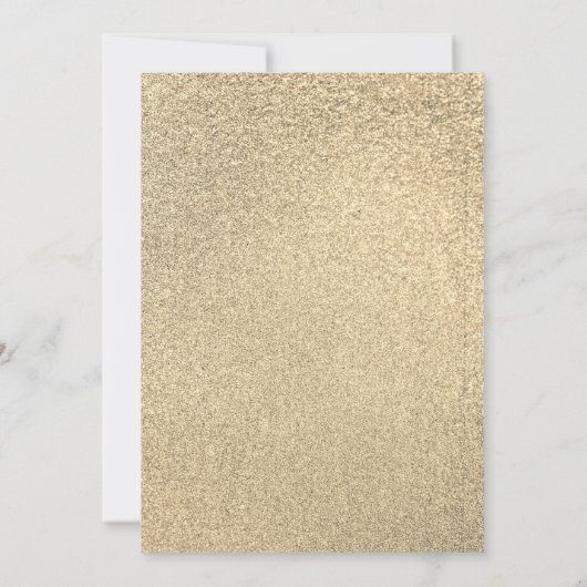 エレガントなクリスマスホリデーパーティー 招待状 (裏面)