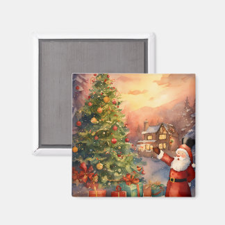 エレガントなクリスマスマグネット マグネット