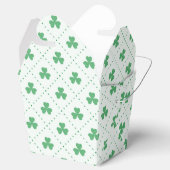 エレガントなクローバー柄　テイクアウト　2x2x2.75 フェイバーボックス (オープン)