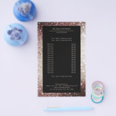 エレガントなグリッター シルバー ラスト フライヤー (シングル)