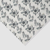 エレガントなグリーンの花 薄葉紙 (詳細)