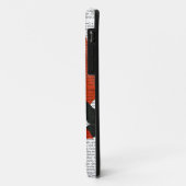 エレガントなグレイハウンドおよび赤い傘2 Case-Mate iPhoneケース (裏面/左)