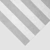 エレガントなグレーとホワイトのストライプ模様 薄葉紙 (詳細)