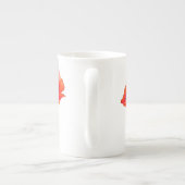 エレガントなケシの中国のマグ ボーンチャイナマグカップ (裏面)