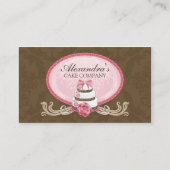 エレガントなケーキのベーカリー 名刺 (正面)