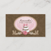 エレガントなケーキのベーカリー 名刺 (正面)