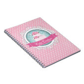 エレガントなケーキの芸術家のノート ノートブック (右側)