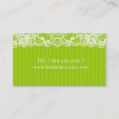 エレガントなケーキ%PIPE%のベーカリーの名刺 名刺 (裏面)