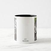 エレガントなコーヒー・マグ ツートーンマグカップ (中央)